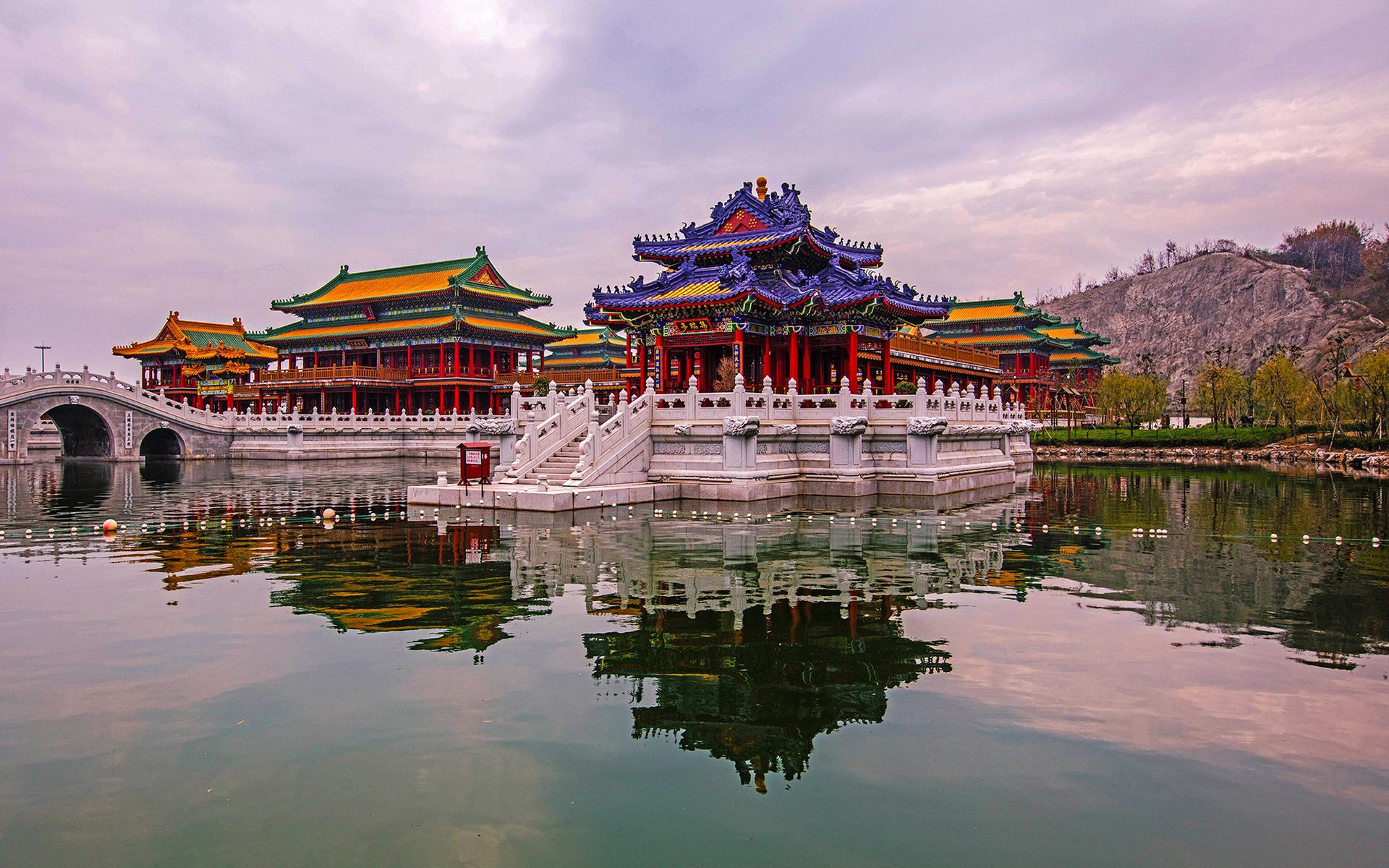 横店圆明新园 梦泉谷 梦外滩2日游